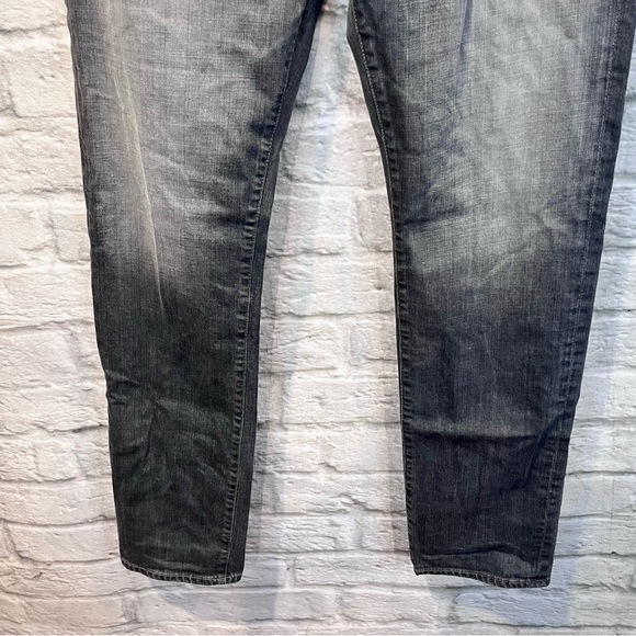 Ag Adriano Goldschmied Men’s 33” Grey Wash The Graduate Tailored Leg Jeans - Picture 8 of 11